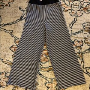 Neera 20.52 Wide Leg Striped Pants | Made in Italy | NWT